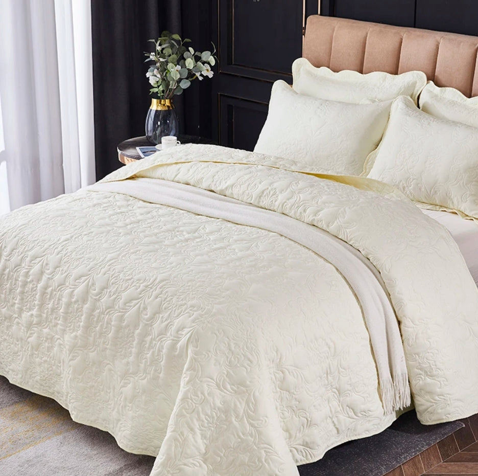 Cotton Quilted Bedspread 