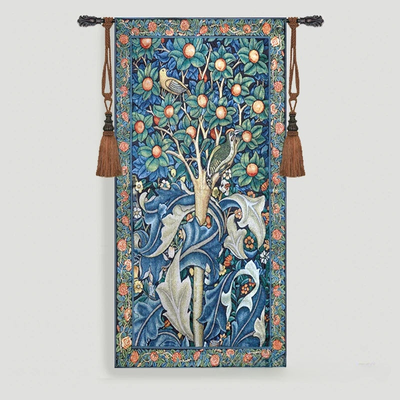 William Morris Woodpecker Tapestry Gobelin