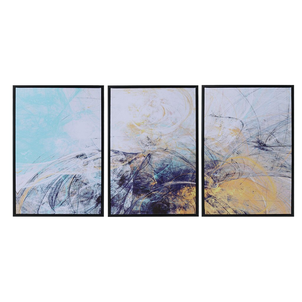 3 piece canvas set, decorative wall art canvas abstract design