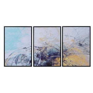 3 piece canvas set, decorative wall art canvas abstract design