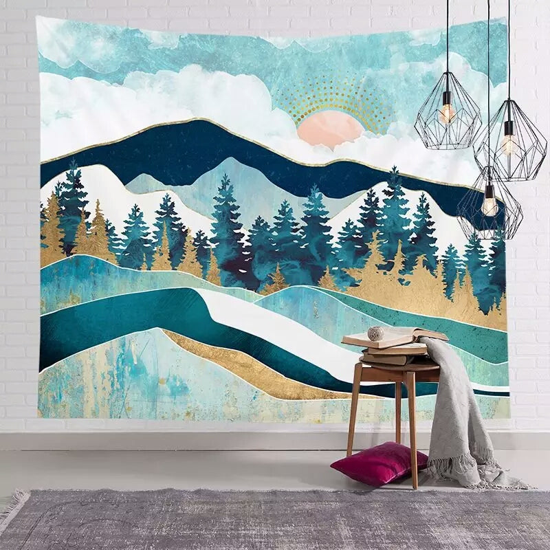 Fairy Mountains Tapestry