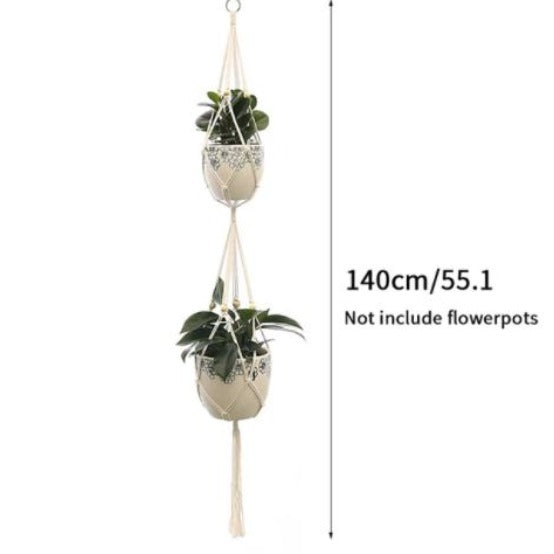 macrame hanger for plants