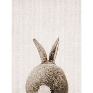 wall poster rabbit