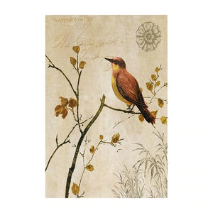 wall art canva bird