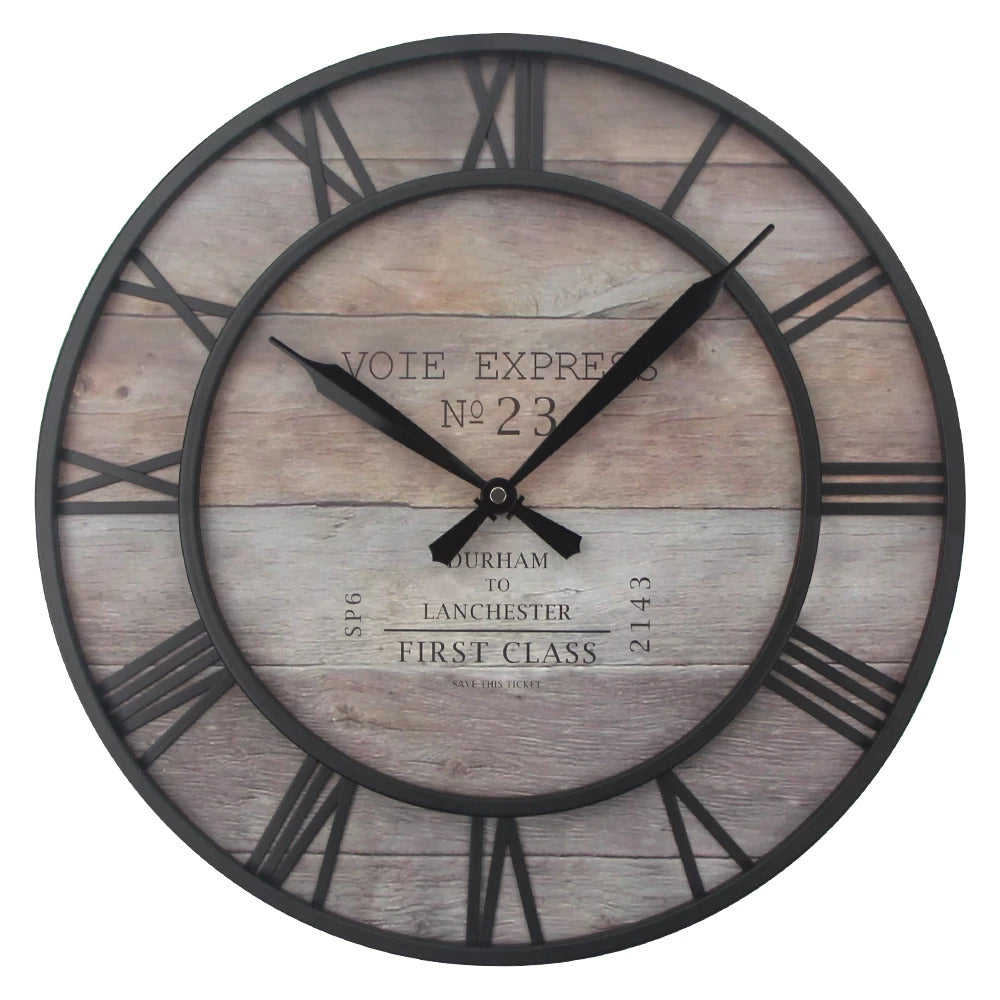 large farmfouse wall clock
