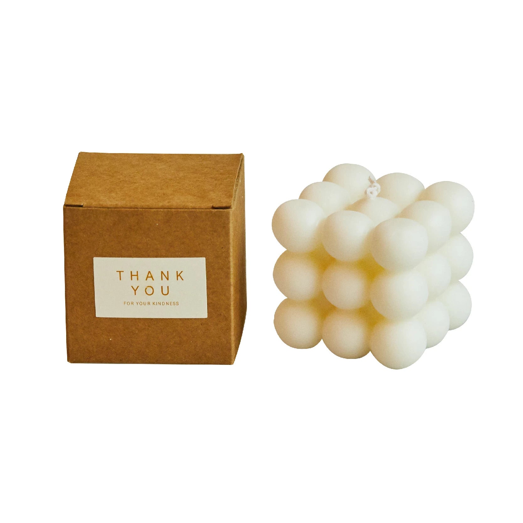 bubble cube candles