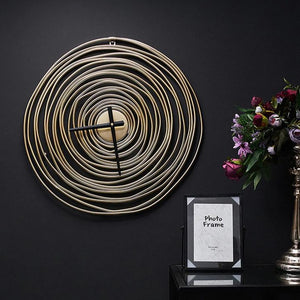 wall clock golden spiral