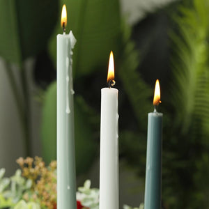 color taper candles