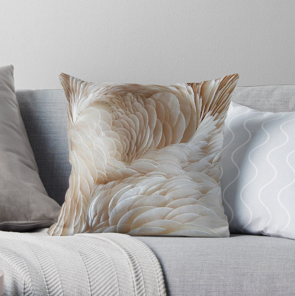buy white cushion cover online in home decor store